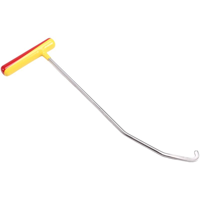 A96I-Car Dent Repair Rods Dent Remover Hook Tool Stainless Steel Repair Tool Car Automotive Body Dent Repairing Rod