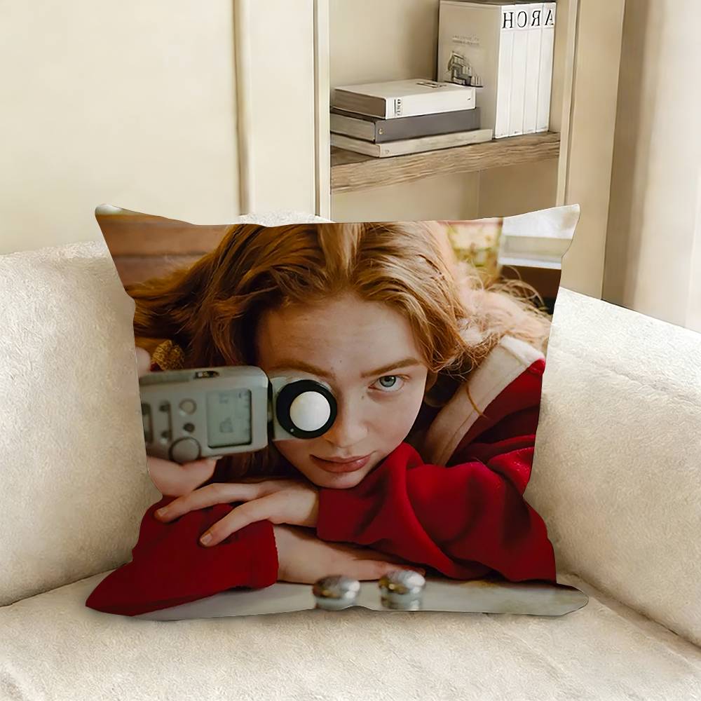 SSadie SSink Various Sizes Square Pillow Case For Car Home Bedchamber Decor