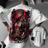 Camiseta con Estampado de Anime One Piece Roronoa Zoro Luffy Camiseta Gráfica Casual Harajuku Manga Corta Tops para Hombres Niños Niños