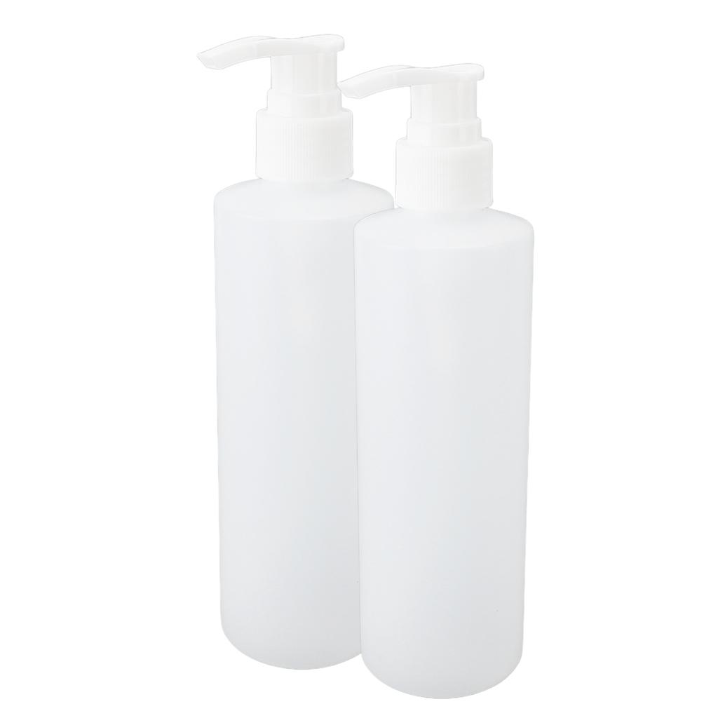 2pcs Massage Oil Warmer Replacement Bottle 250ml Refillable Professional Shampoo Pump Bottles for for Lotion Heater