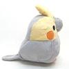 Hamee TST ADVANCE Munyum Cockatiel Plush Normal XL Size Toy, Gray,