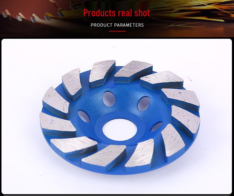 Thickened Diamond Cup Grinder Wheel for Concrete and Floor Polishing