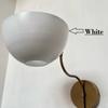 Wall Sconce Light Beautiful Shade White Italian Wall Lamp Modern Stilnovo Style Vanity Wall Light Fixture