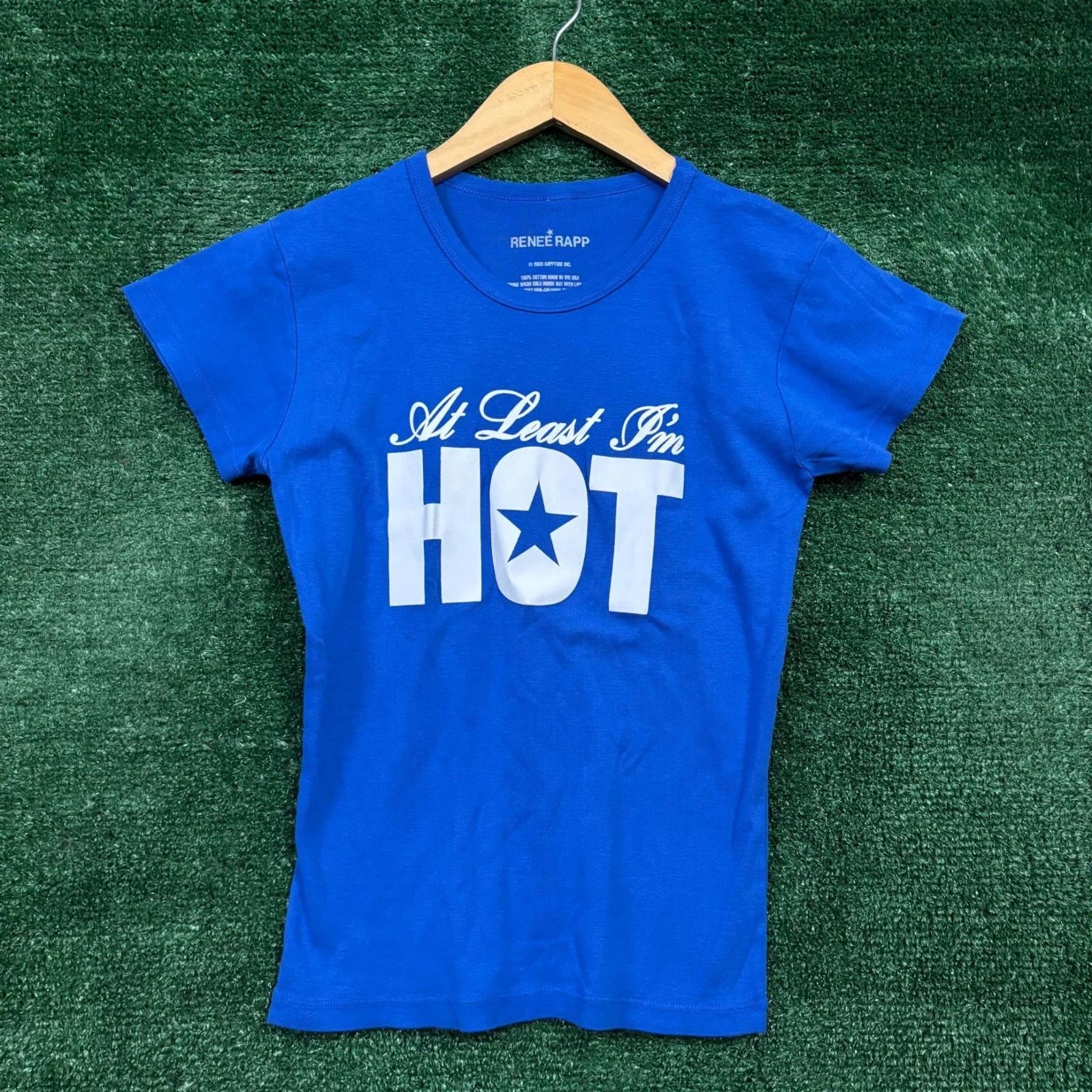 

Renee Rapp At Least I m Hot Bite Me Tour Crop Top Size Large 2XL