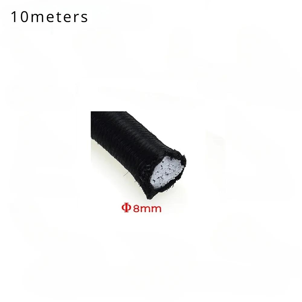 DIY Rubber Bands Elastic Band Sewing Accessories Clothing Straps Elastics Rope Black Crafts High Quality 3/4/5/6/8MM Apparel