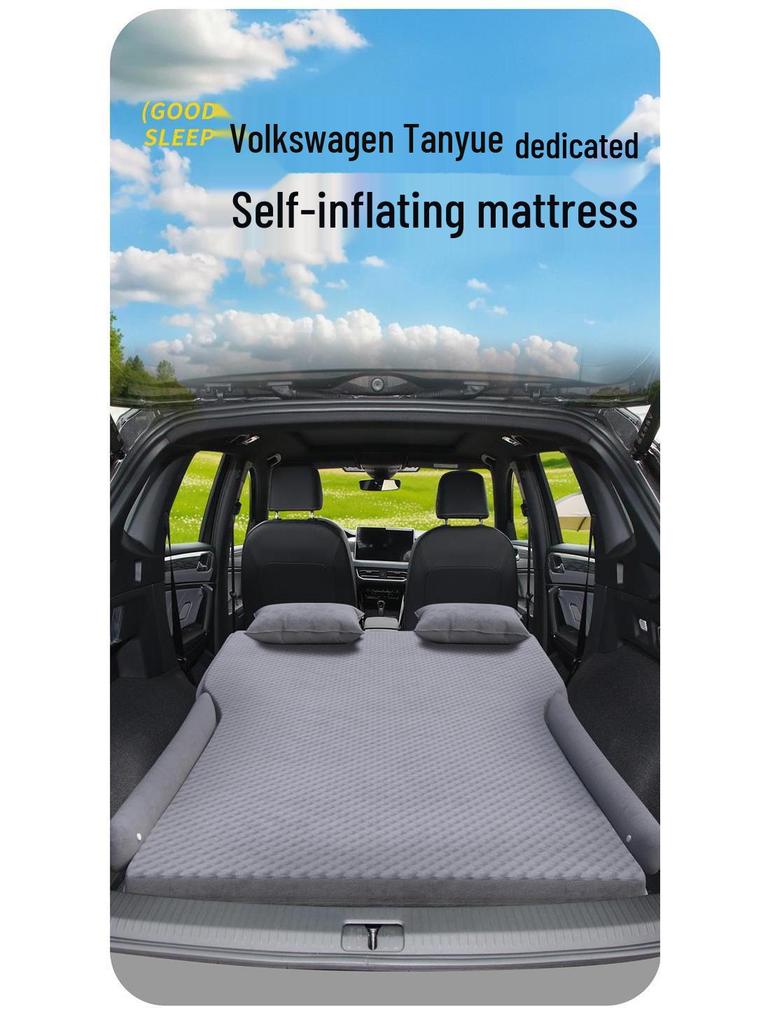 2024 Volkswagen Tayron Rear Seat Inflatable Mattress for Trunk and Sleeping Pad