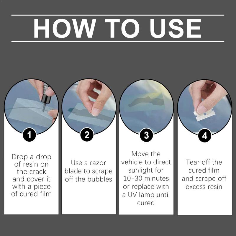 20ml DIY Car Windshield Cracked Repair Tool Upgrade Auto Glass Repair Fluid Auto Window Scratch Crack Restore Car Accessories