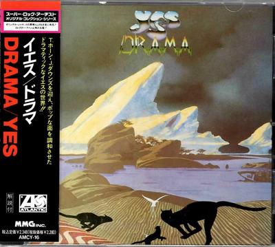CD YES  Drama AMCY16 Atlantic 1990 Japan Rock Used