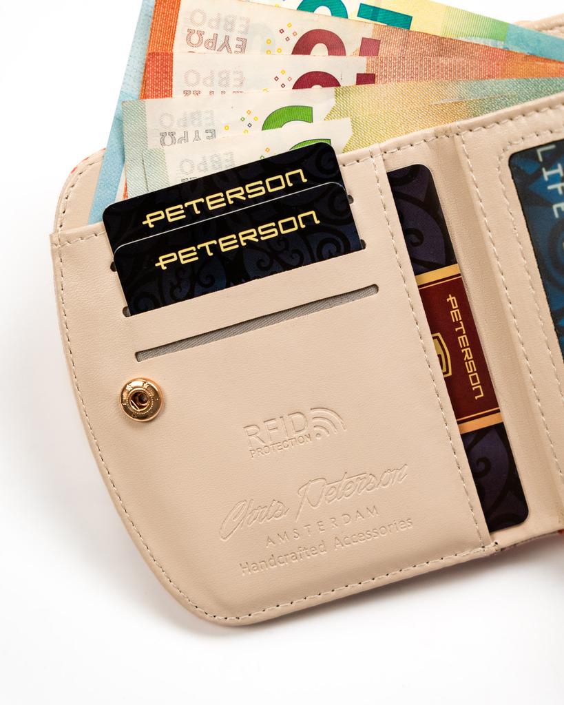 Small Women's Wallet Made of Eco-leather - Peterson