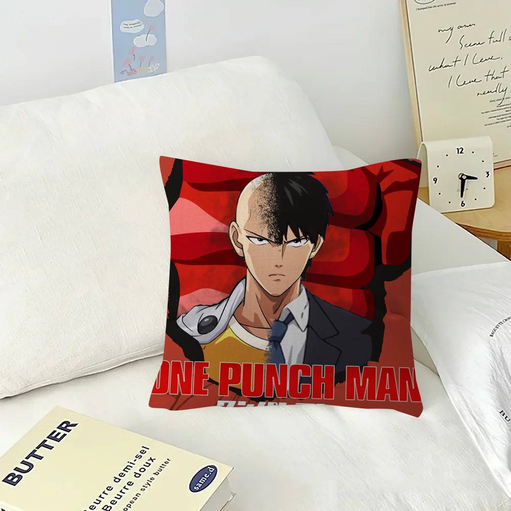 Anime One-Punch logo Man  Personalized Pillow Cover Kids Bedroom Wild Party Decor Pillowcase kid Birthday shower Gift