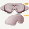 3D Blackout Sleep Eye Mask for Men Women Adjustable Strap Breathable Soft for Travel Meditation Nap
