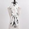 New Lady Knitted Real Rex Rabbit Fur Tassel Scarves Women Winter Warm Natural Rex Rabbit Fur Muffler Thick Knit Real Fur Scarf
