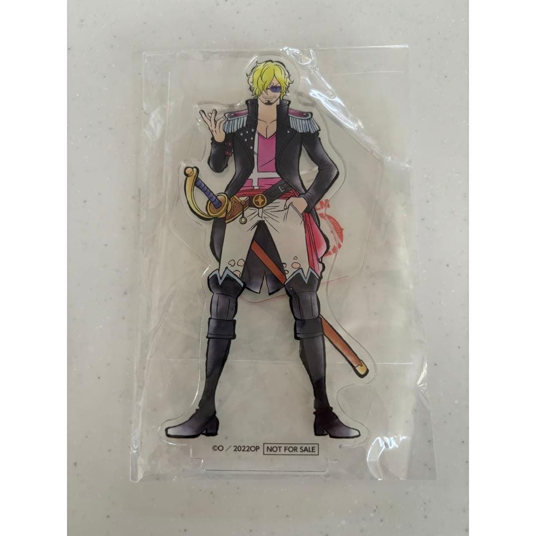 Used ONEPIECE FILMRED Acrylic Stand Sanji