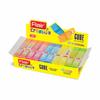 Flair Série Criativa Caixa de Borrachas Cubo Pacote com 20 Borrachas Neon Sem Pó para Escola Escritório Crianças Material Escolar Item de Presente