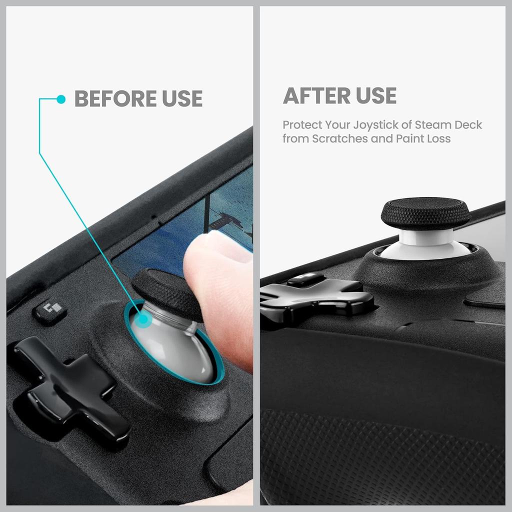 1-12Pcs Silicone Game Joystick Protector Ring Elastic Rocker Rings Cover For PS5 PS4 Steam Deck Xbox VR2 Controller Accessories