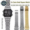 Curea de ceas AE-1200 Pentru Casio AE1200 AE1300 A159 A158 A168 F91 Retro Pătrat Mic Inox Curea de Ceas 18mm Brățară Bărbați