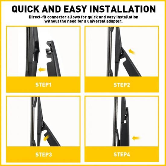 Back Windscreen w/Blade for Wiper Arm Kia Sorento 2016 2017 2018   US