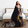 Alysa Liu Soft Comfy Blanket  Novelty Travel Office Throw Blanket Couch Chair Flannel Bedspread Sofa Bed Cover