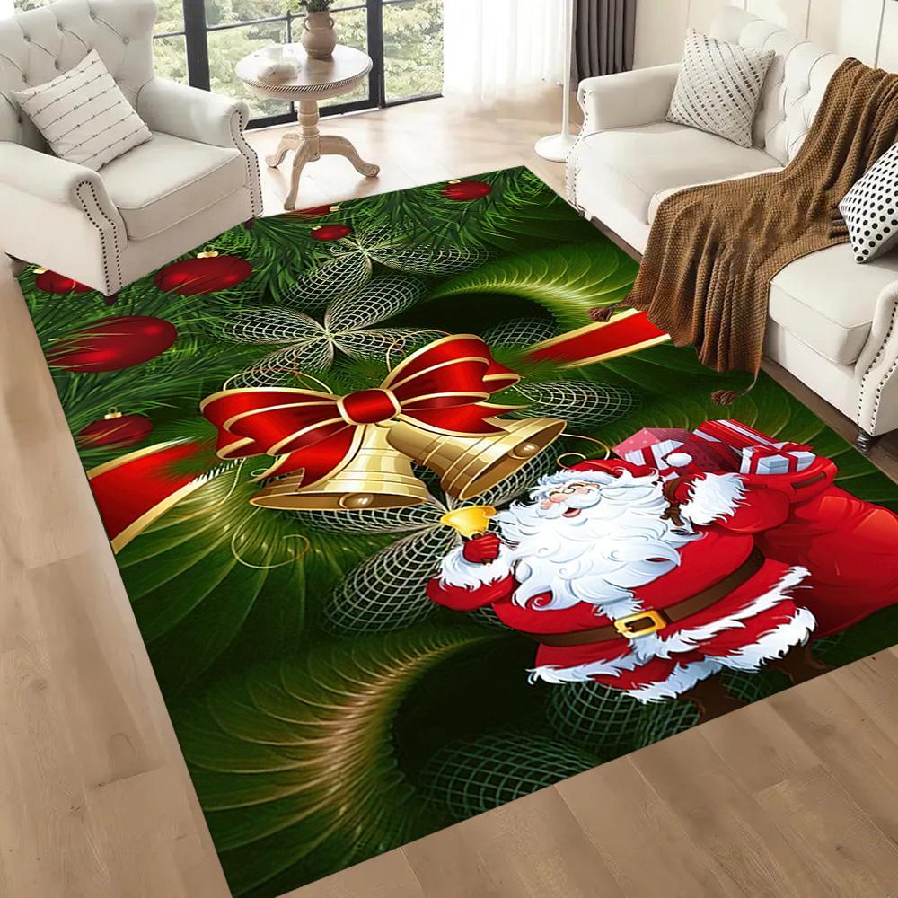 Christmas 202 Area Rug Perfect for Hallway Dormitory Dining Room Outdoor Antislip Carpet Office home decor Spiritual Gift