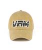 VERUTUM Vrm Applique Logo Pigment Ball Cap Yellow