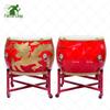 Chinese Red Dragon Dance Drum