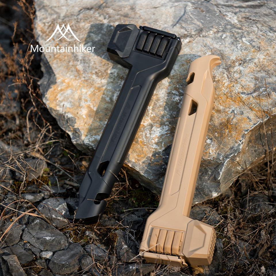 Mountain Guest Multi-Functional Camping Hammer with Ground Stake for Tent & Tarp