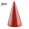 Cone Shaped Ring Holder Crystal Natural Stone Stand Elegant Shape