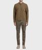 PANICALE Brown Garment-Dyed Cotton Cargo Pants