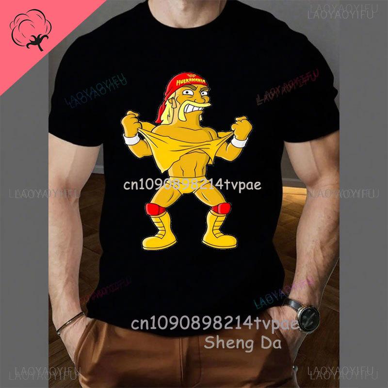 Hulkhogan Angel Tribute Tee Wrestling Legend Rip Camiseta See You At The Main Event In Heaven Hulkaunisexia Memorial Cotton Tshirt