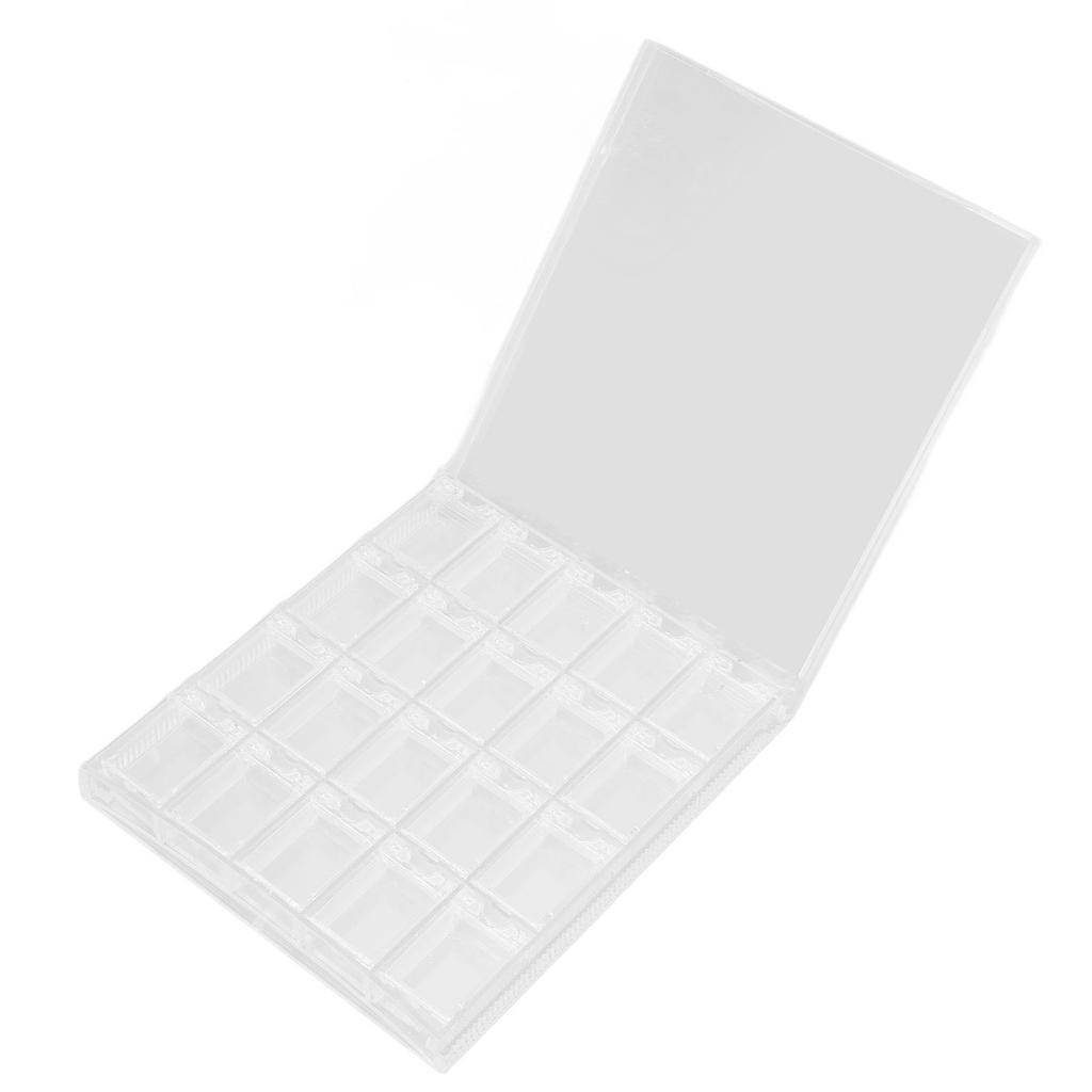 Buy 20 Grids Nail Storage Box Detachable Transparent Multifunctional