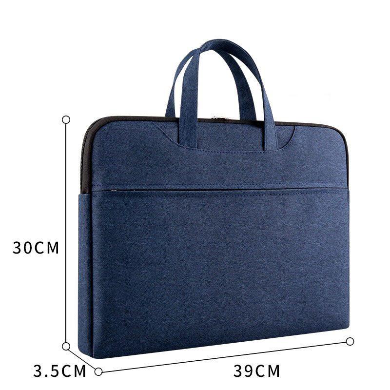 1pcs Handheld file bag briefcase Oxford canvas casual men s office storage zipper data computer bag women