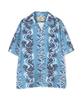 AVIREX Aloha Shirt Dragon Rise Size M Blue (WEB&DEPOT Exclusive) Men's (110cm) 783-5123024