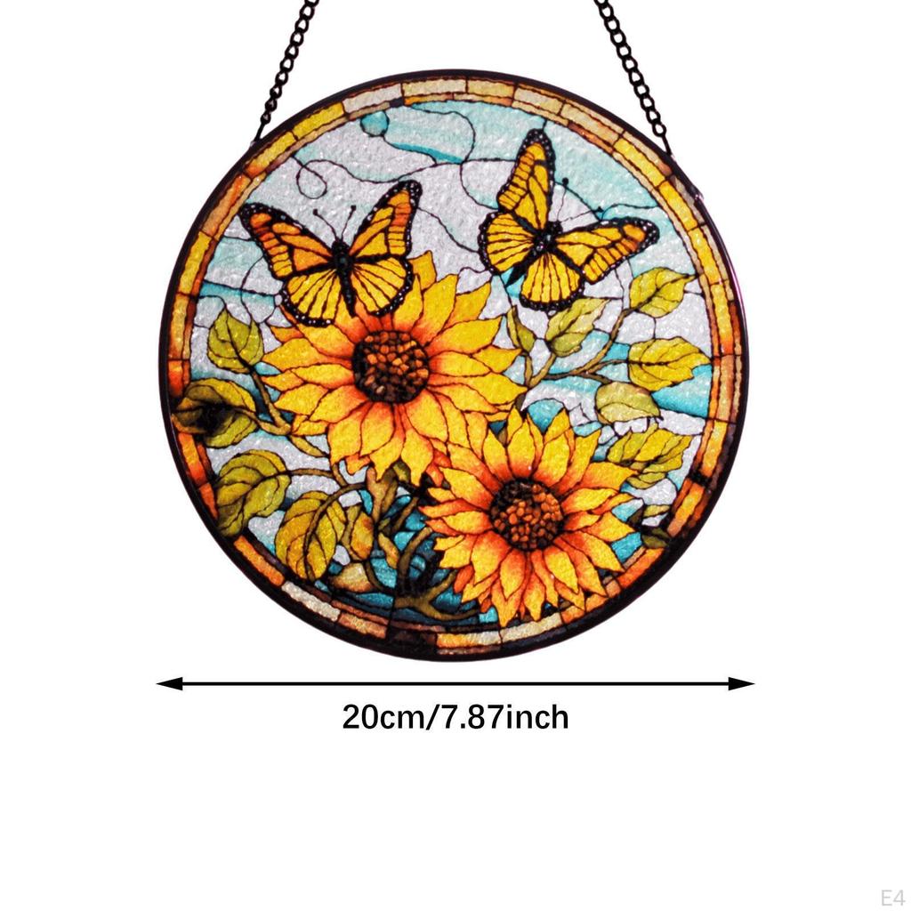 Decorative Sunflower Pendant for Office And Garden