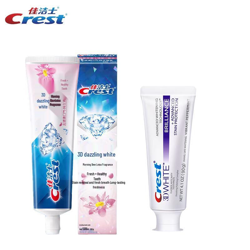 Crest 3D White Toothpaste Value Combo