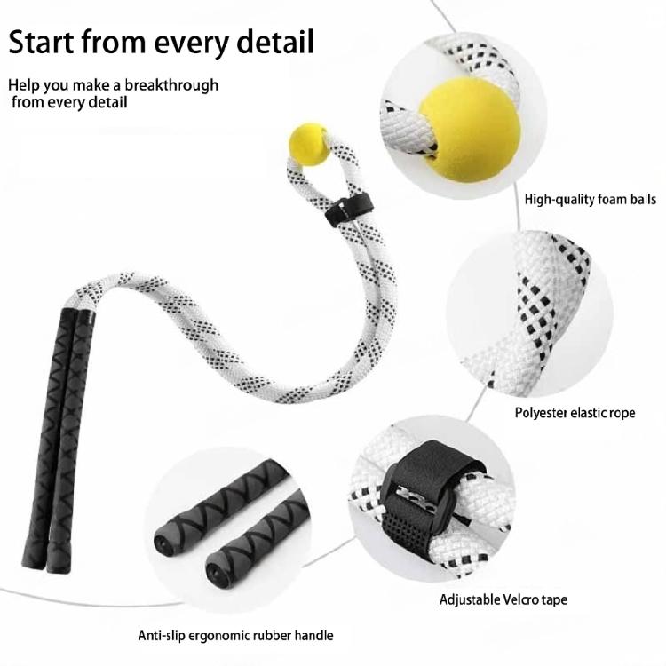 Adjustable Golf Practice Swing Trainer Golf Swing Practice Rope Golf Assistance Exercises Rope Fitness Equipment