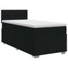 Box Spring Bed with Mattress Black 80 x 200 cm Fabric