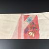 Used SO-549 Nagoya Obi Nagoya Tailored Taiko Pattern Pure Silk Flower Peacock Luxury
