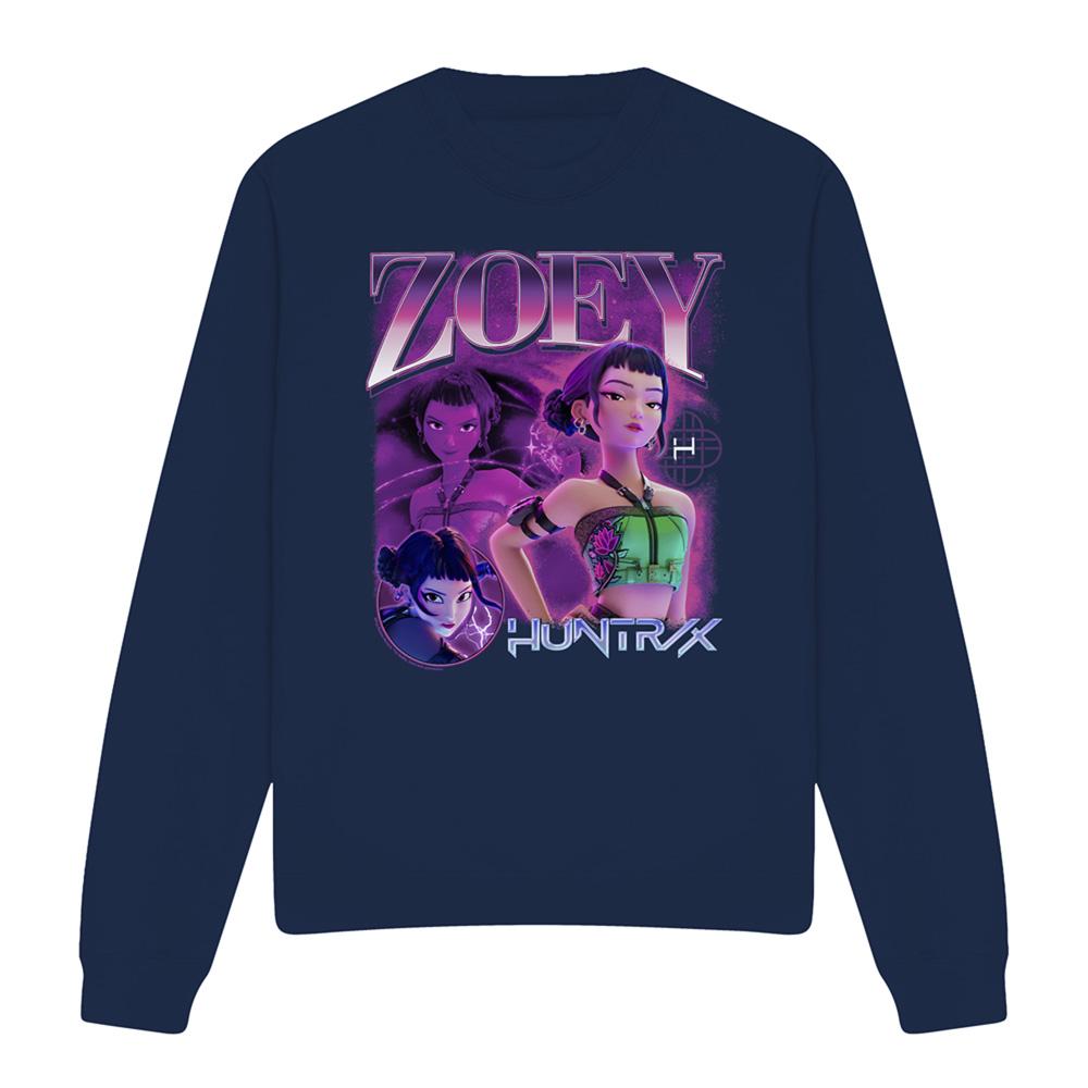 K-Pop Demon Hunters Unisex Adult Huntr/X Zoey Sweatshirt