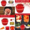 High-quality Hand-operated Vegetable Cutter Ideal For Versatile Meal Preparation
