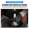 Bearing Press Tool Kit with Interchangeable Press Disc Aluminum Driver and Carry Case for Workshop Maintenance