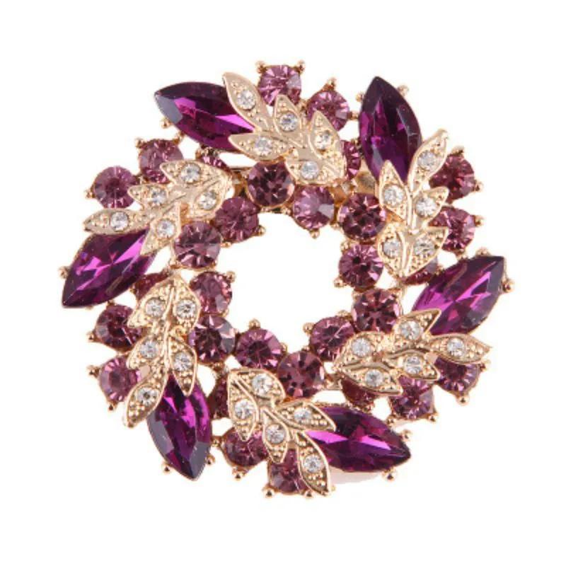 

Креативная брошь из сплава Креативные аксессуары Значок фиолетовый