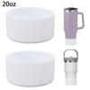 2 Pieces Of 7.5cm Silicone Solid Color All-match Fashion Environmental  Space Cup Bottom