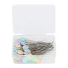 100pcs Flower Head Sewing Pins Flat Head Straight Quilting Pins for Sewing DIY Projects#2