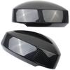 Carbon Fiber Style Side Rearview Mirror Cover Molding Trim Accessories for Nissan 350Z