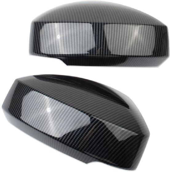 Carbon Fiber Style Side Rearview Mirror Cover Molding Trim Accessories for Nissan 350Z