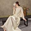 New Chinese Autumn 1116 New High-end Fringed Embroidered Jacket, Streamer Sand Skirt, National Style Suit, Female N8111