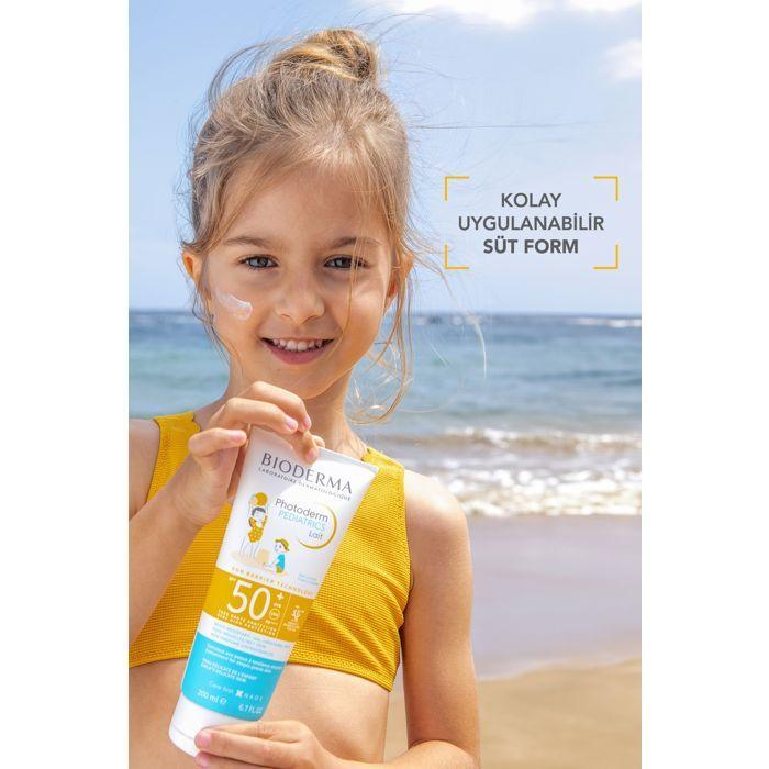 Lait solaire - Bioderma - Photoderm Pediatrics - SPF50+ - Hypoallergénique - 100ml