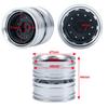 1/14 Scale Trailer RC Rock Crawler Wheel Rims, Aluminum Beadlock Wheel Hubs for Tamiya Trucks (4pcs)