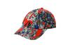 Nike Poliestrowe czapki z daszkiem z nadrukiem kwiatowym, unisex, wielokolorowe, AV6887-891