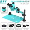 RF4 7050TVPPRO-F019 Тринокулярний мікроскоп 7x50X Збільшення Зум 360° Обертання Регульована рука Універсальний інструмент Стереомікроскоп